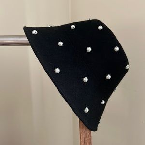 Kate Spade Bucket Hat with Pearls